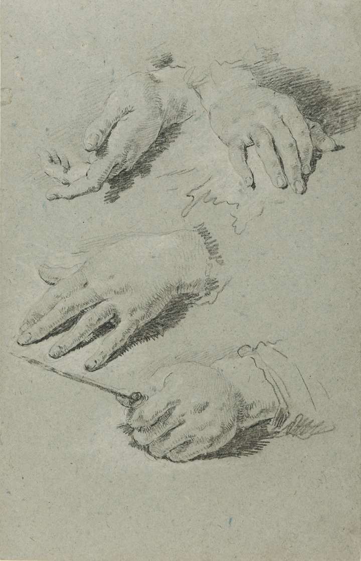 Four Studies of Hands